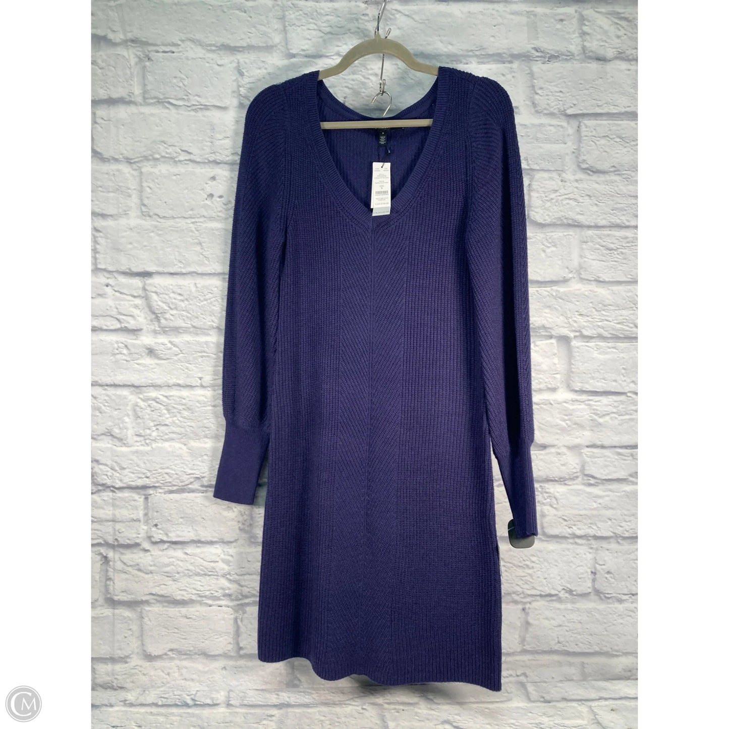 Dress Sweater By White House Black Market In Blue, Size: S