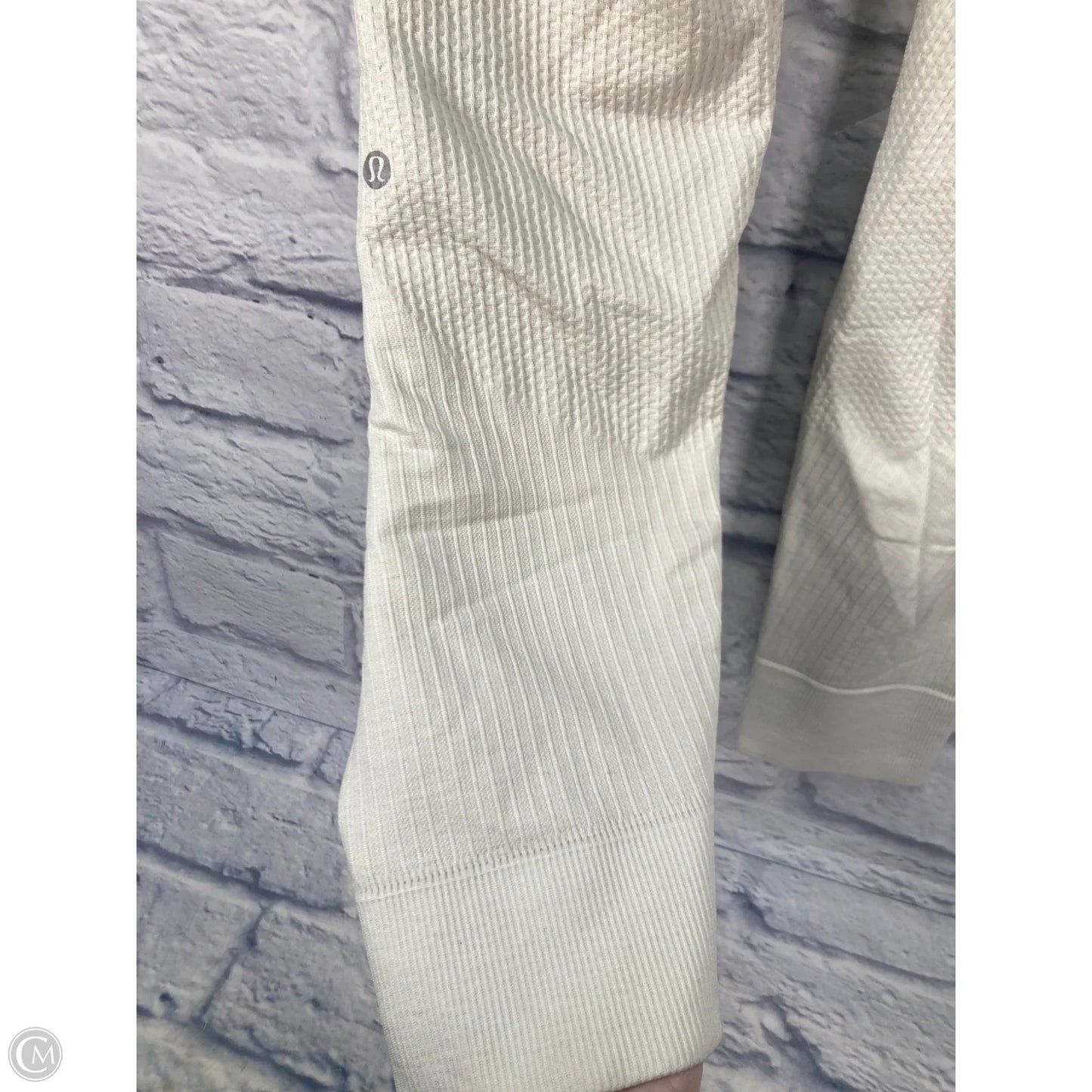 Athletic Pants By Lululemon In Cream, Size: L