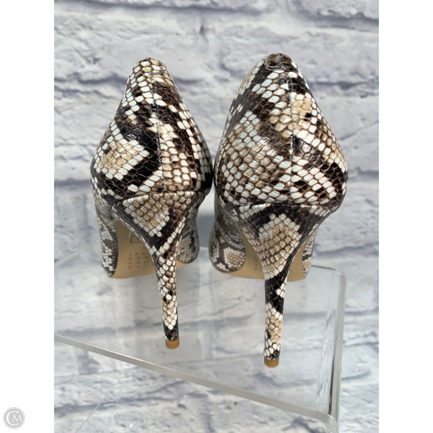 Shoes Heels Stiletto By White House Black Market In Snakeskin Print, Size: 7.5