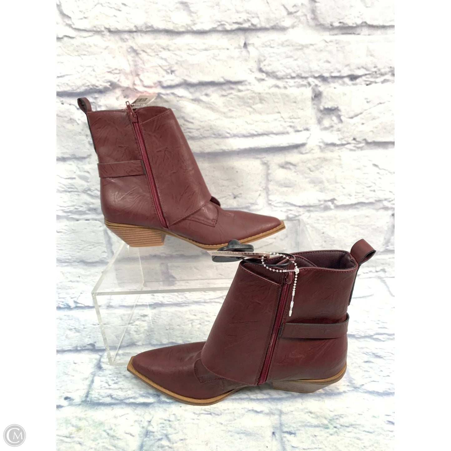 Boots Western By Bellini In Red, Size: 8