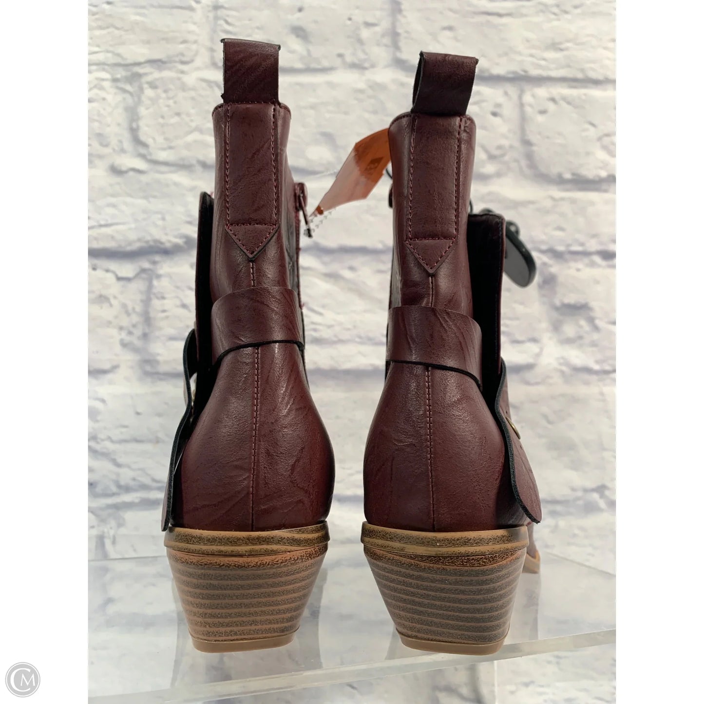 Boots Western By Bellini In Red, Size: 8