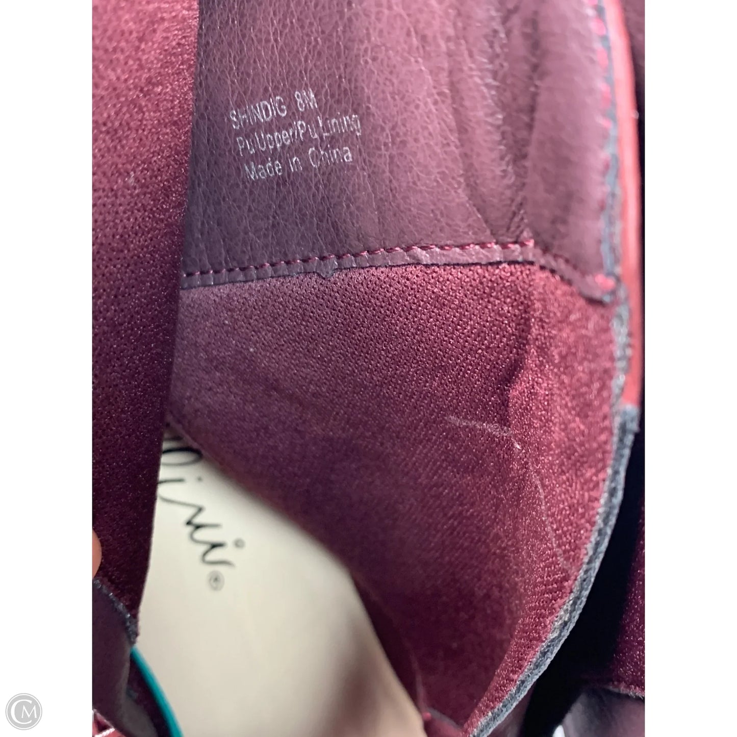 Boots Western By Bellini In Red, Size: 8