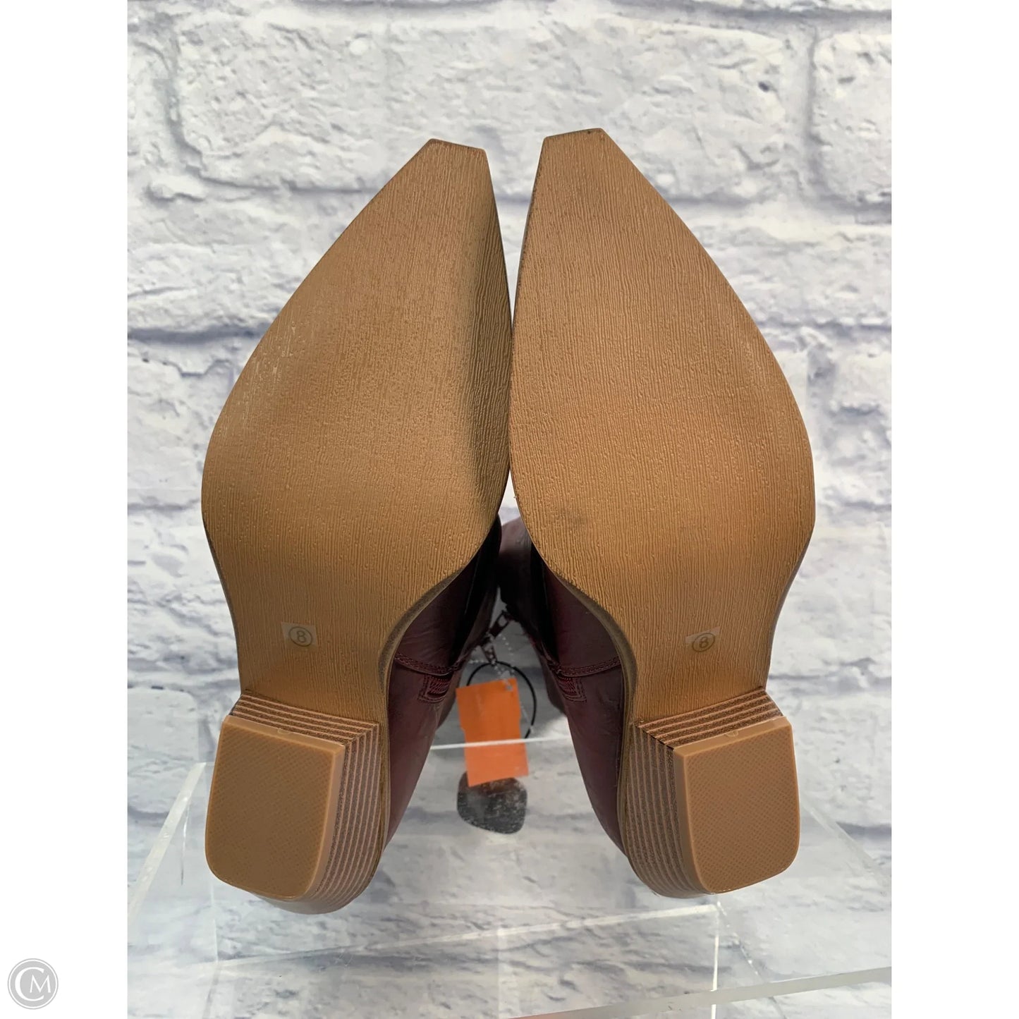 Boots Western By Bellini In Red, Size: 8