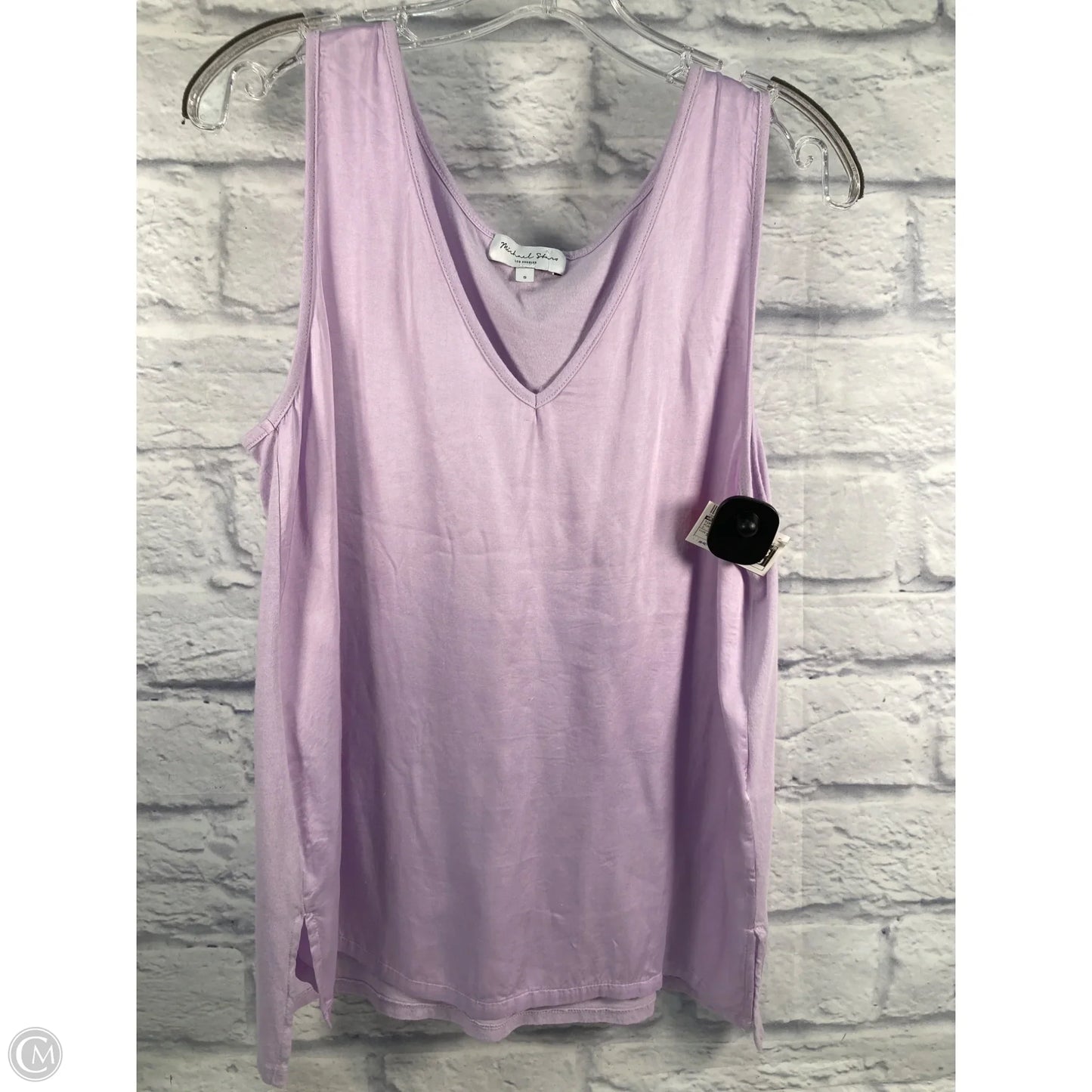 Top Sleeveless By Michael Stars In Purple, Size: S