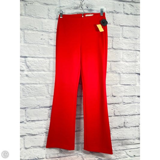 Pants Designer By Alice + Olivia In Red, Size: 2