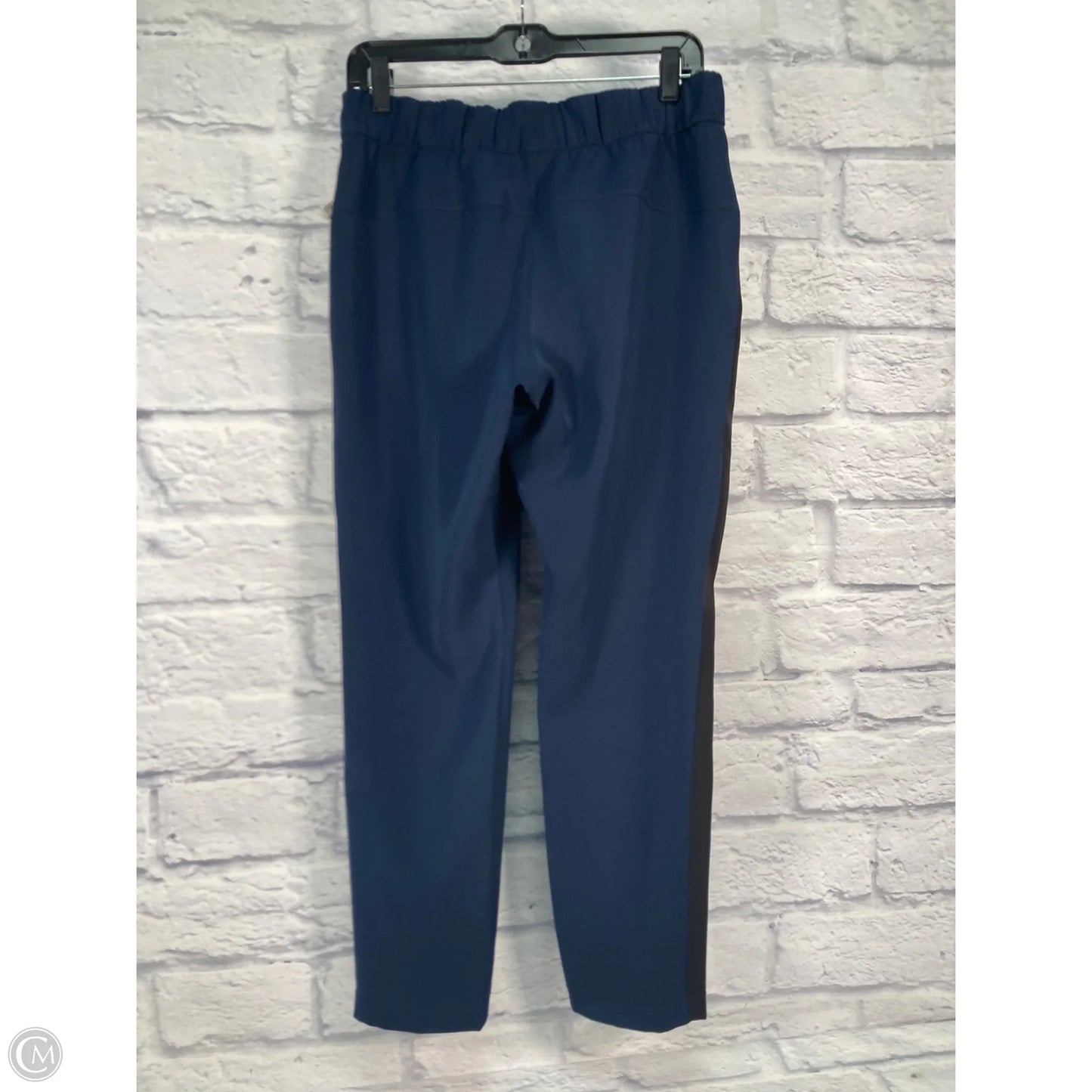 Athletic Pants By Lululemon In Black & Blue, Size: 6