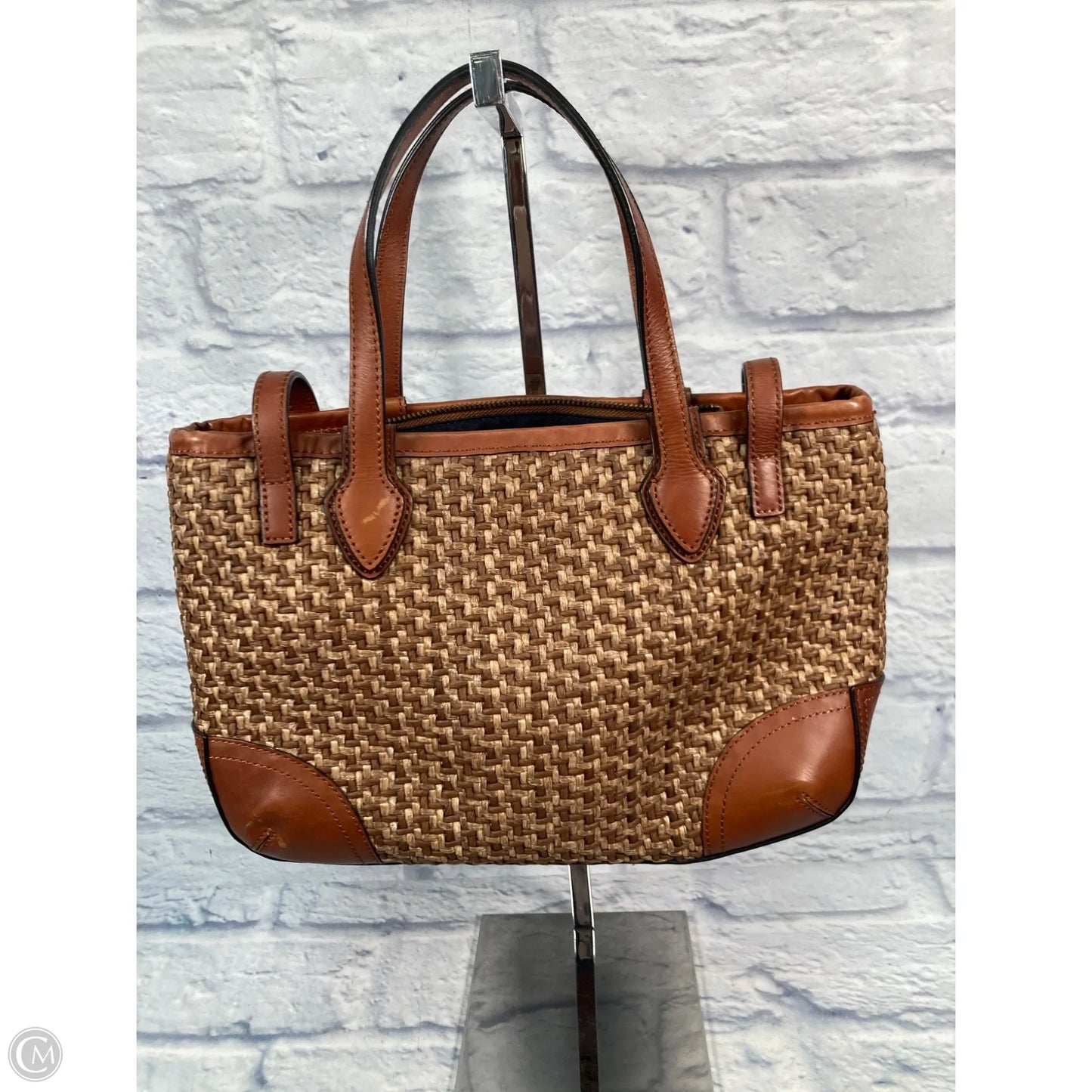 Handbag By Brooks Brothers, Size: Medium