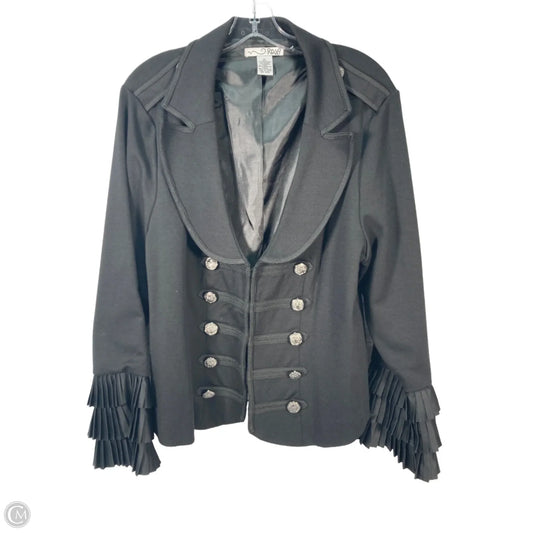 Blazer By Clothes Mentor In Black, Size: Xl