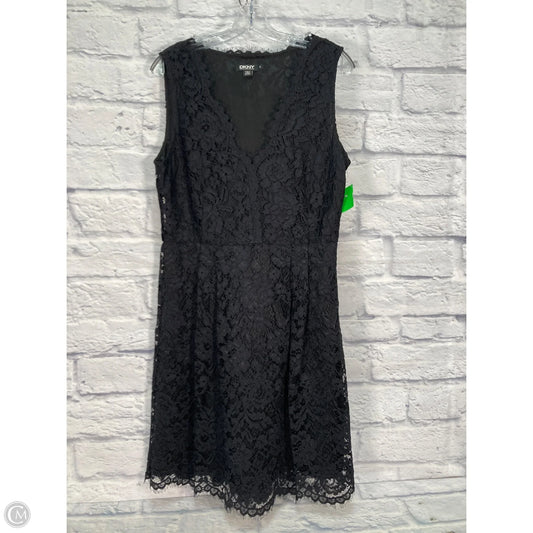 Dress Party Short By Dkny In Black, Size: L