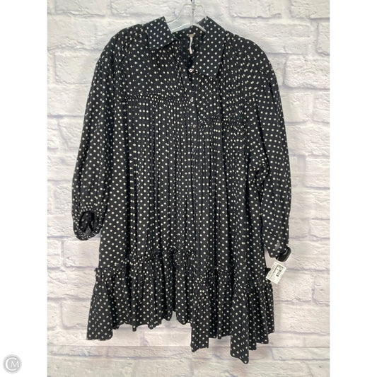 Dress Casual Short By Free People In Black & White, Size: M