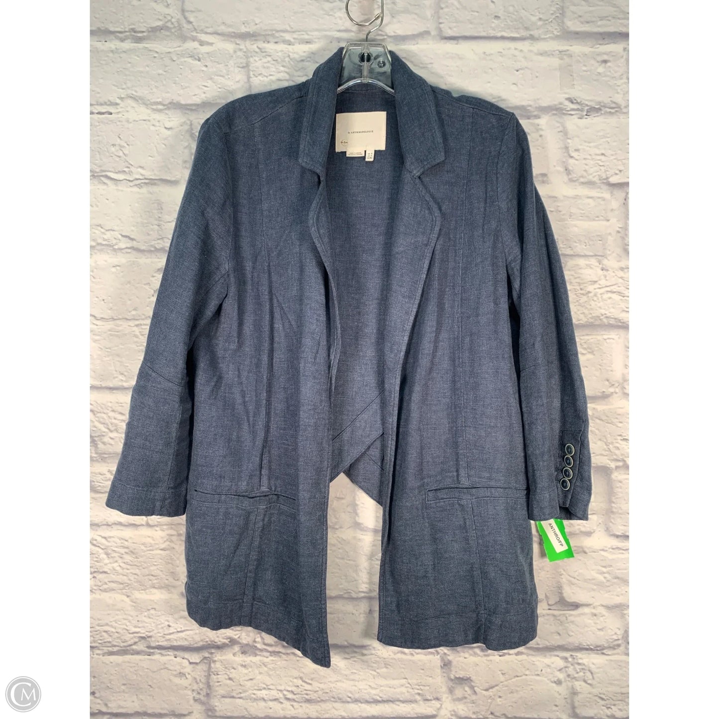 Blazer By Anthropologie In Blue, Size: S