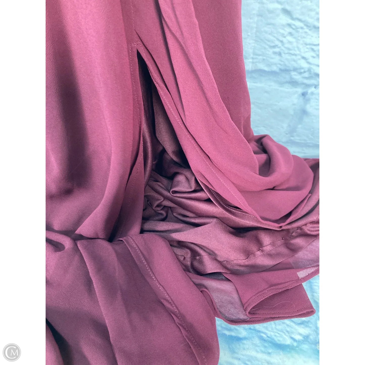 Dress Party Long By Lulus In Maroon, Size: Xs