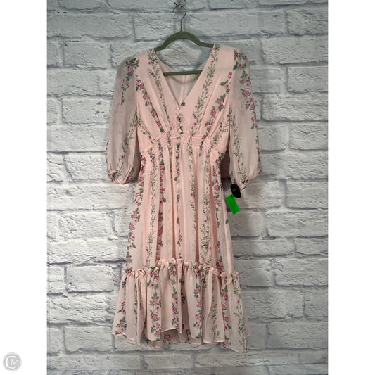 Dress Party Short By Taylor In Pink, Size: Xs