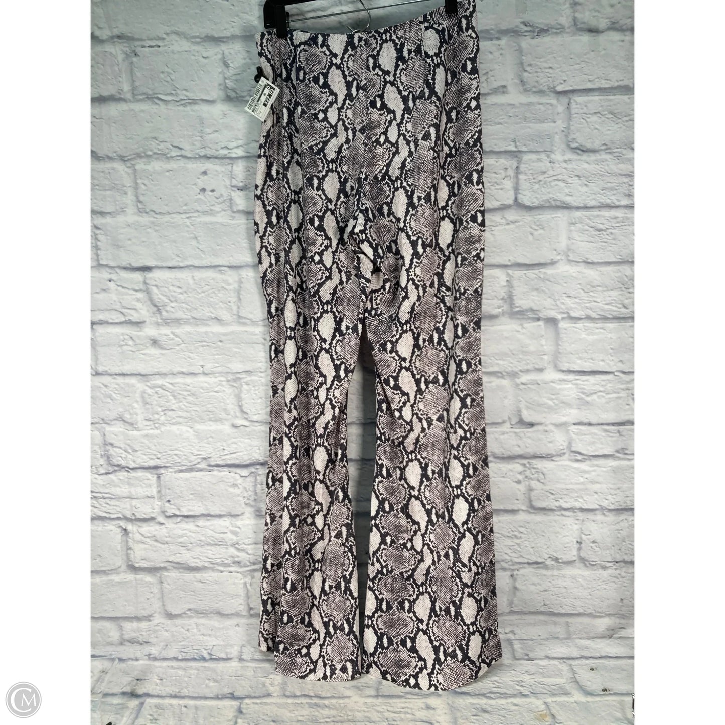 Pants Wide Leg By Tyler Boe In Snakeskin Print, Size: 4
