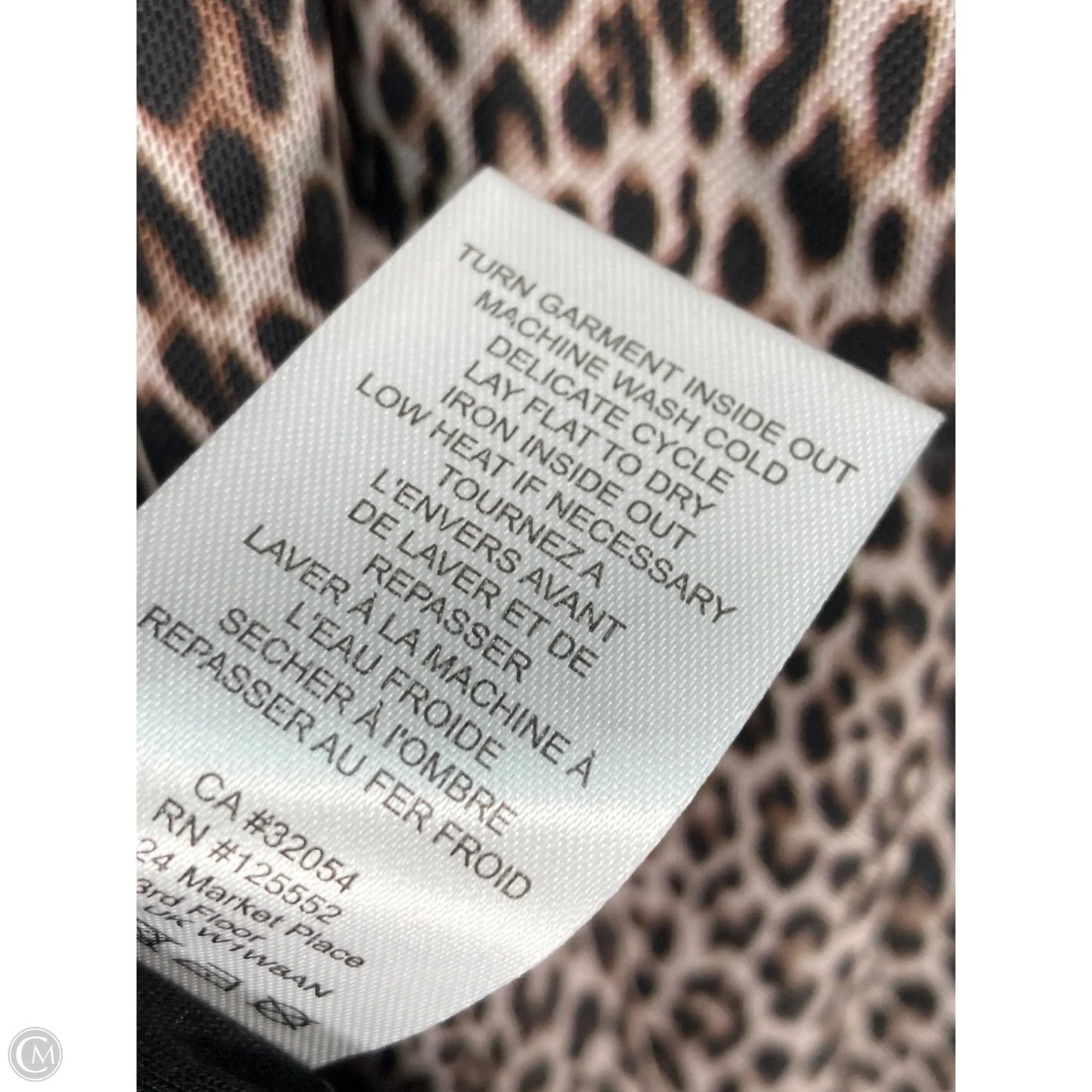 Dress Casual Midi By Dolan Left Coast In Animal Print, Size: L