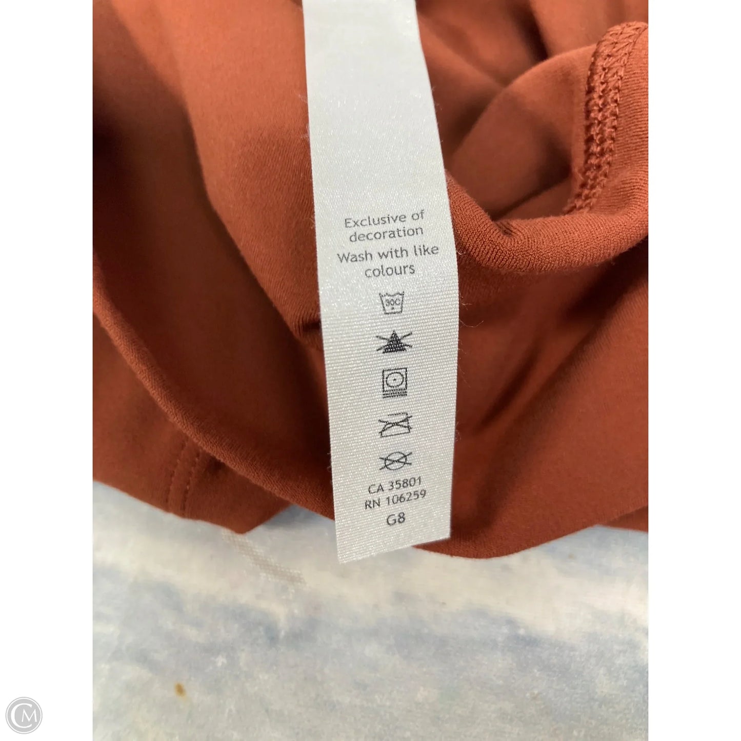 Athletic Leggings By Lululemon In Brown, Size: 6
