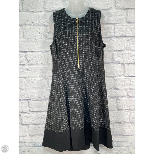 Dress Party Short By Donna Karan In Black, Size: L