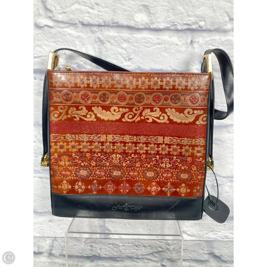 Handbag Leather By Clothes Mentor, Size: Medium