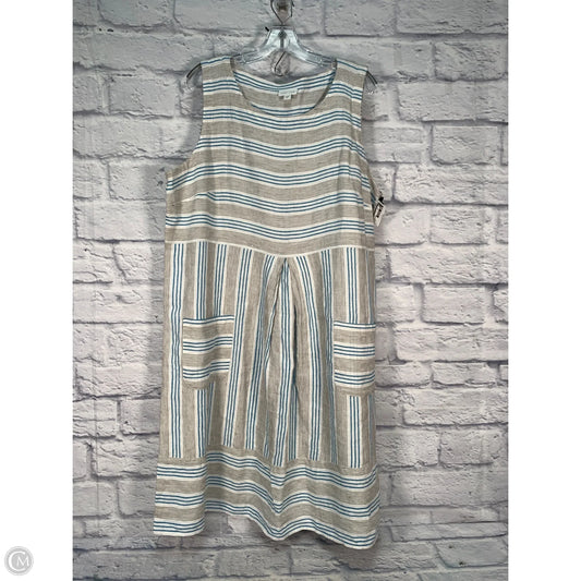Dress Casual Midi By J. Jill In White, Size: Xl