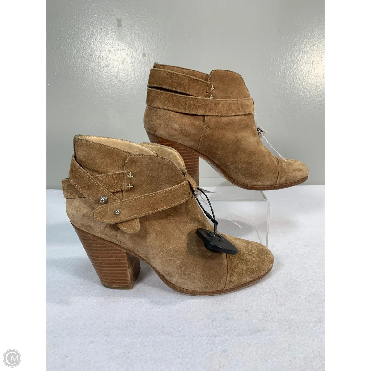 Boots Ankle Heels By Rag And Bone In Tan, Size: 8.5