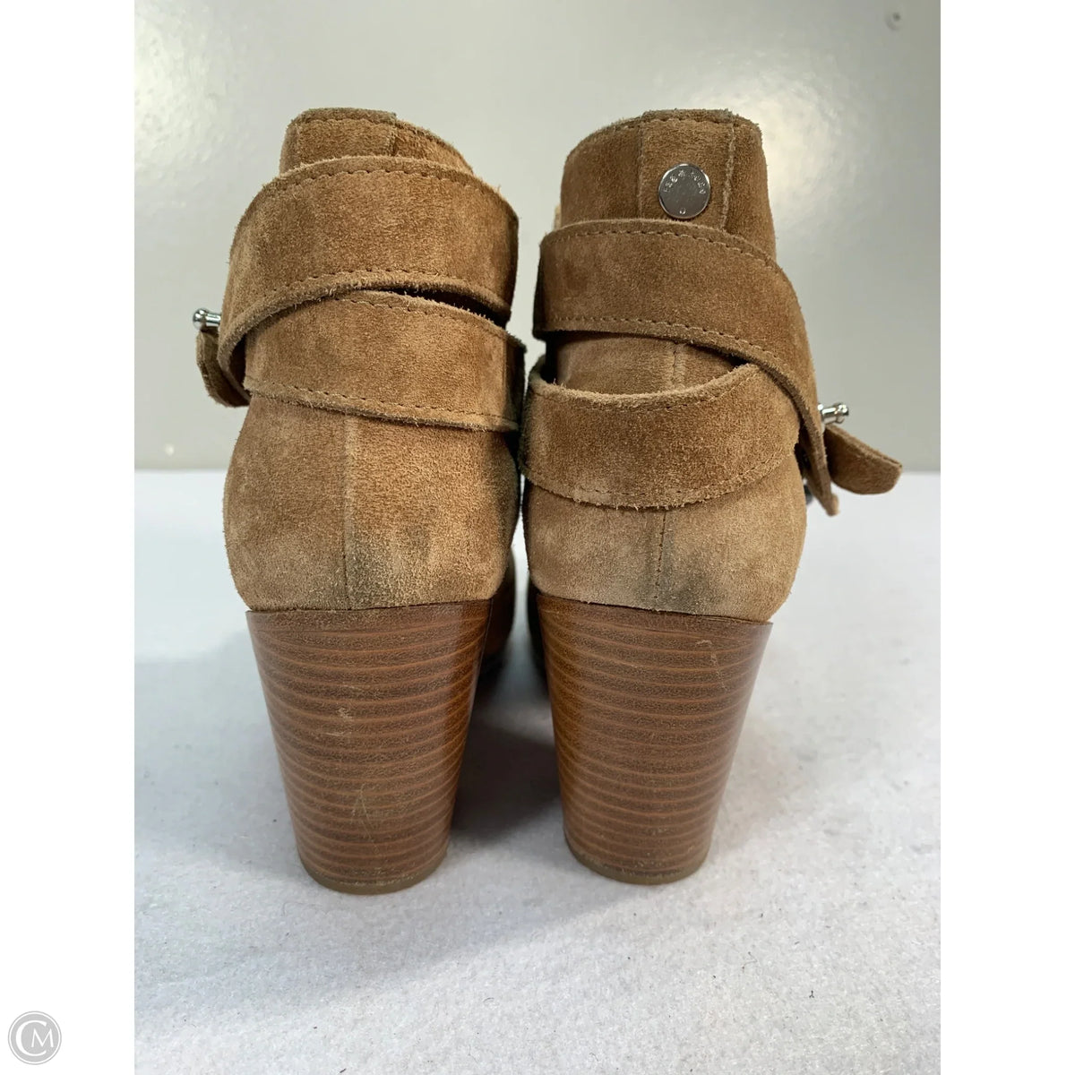 Boots Ankle Heels By Rag And Bone In Tan, Size: 8.5