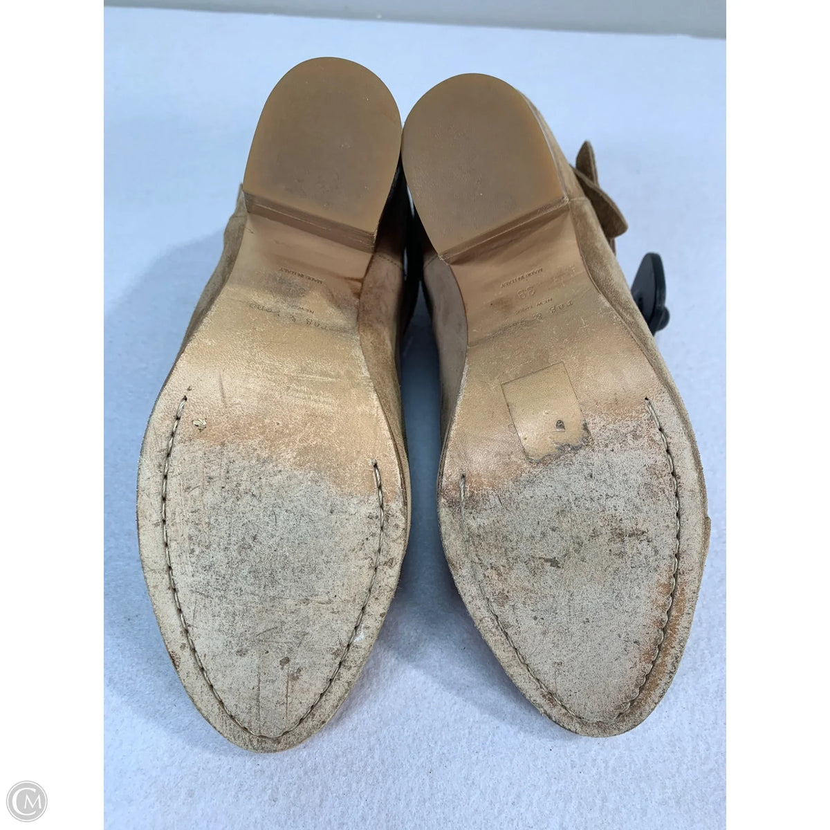 Boots Ankle Heels By Rag And Bone In Tan, Size: 8.5
