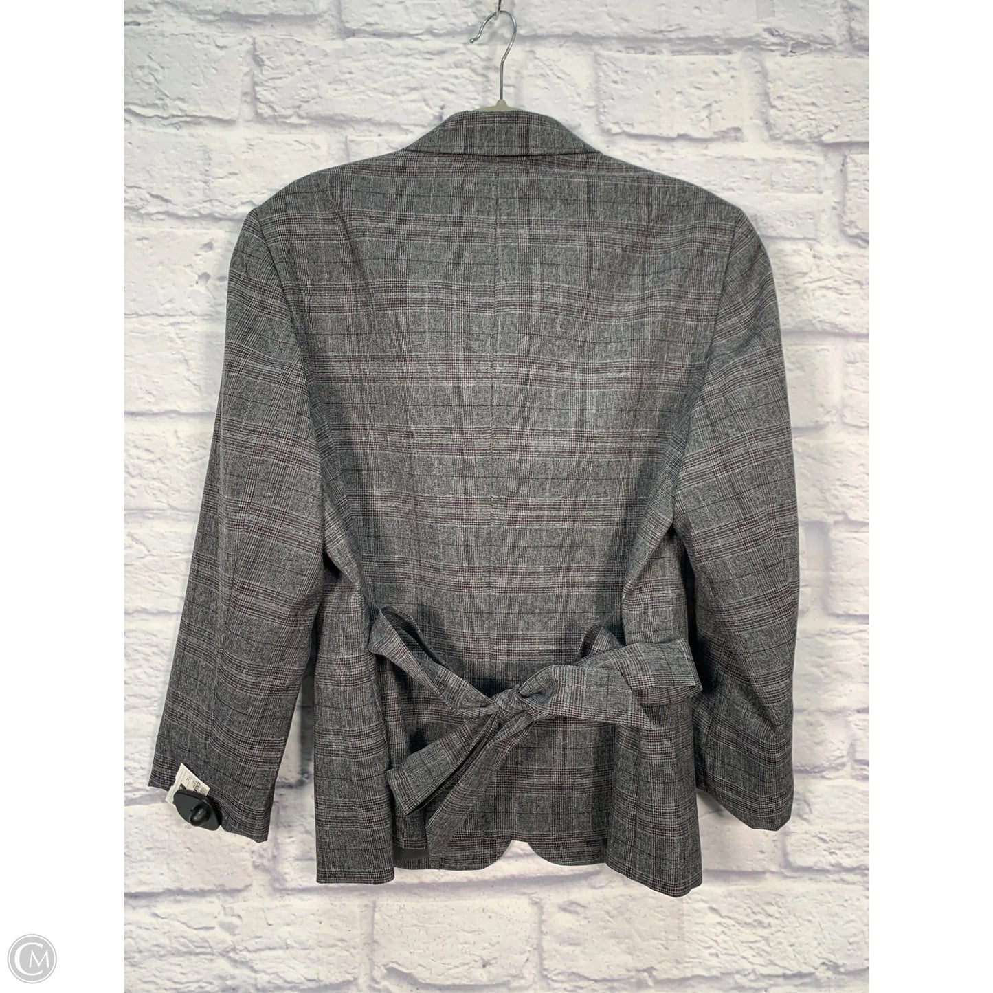 Blazer By Black Label In Grey, Size: Xl
