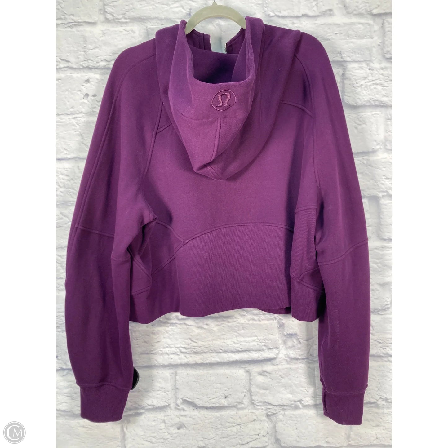 Athletic Jacket By Lululemon In Purple, Size: Xxl