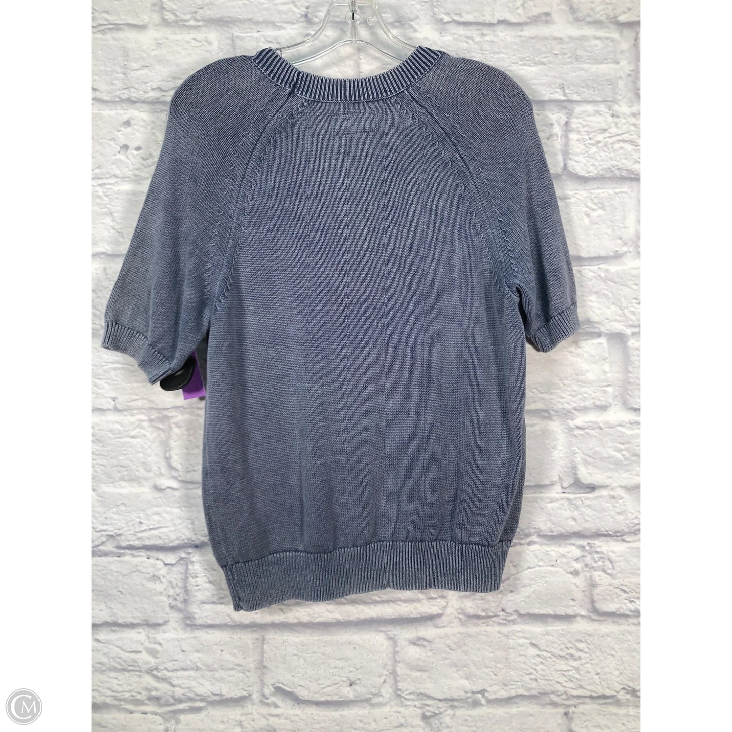 Top Short Sleeve By Pilcro In Blue, Size: S