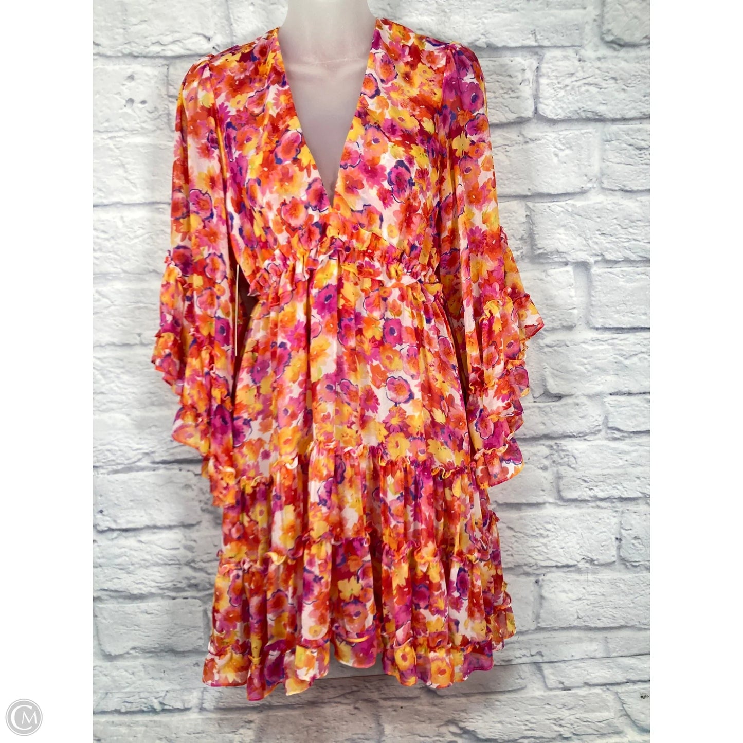Dress Designer By Misa In Pink, Size: Xs