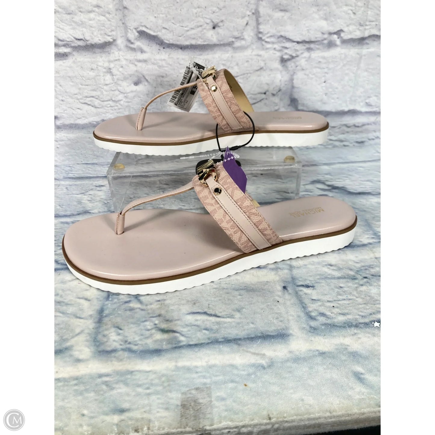 Shoes Designer By Michael Kors In Pink, Size: 11