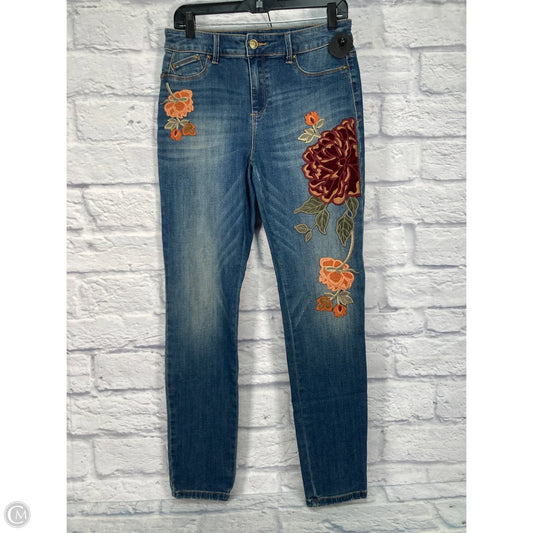 Jeans Jeggings By Chicos In Blue, Size: 4
