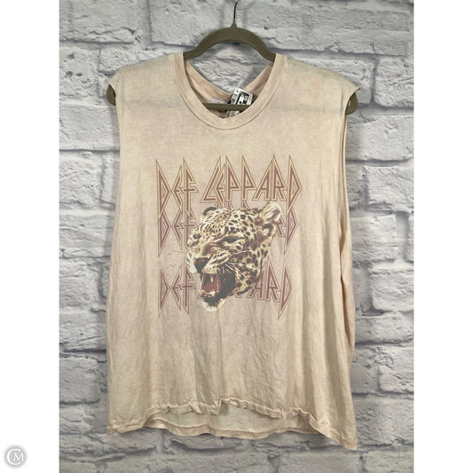 Top Sleeveless By Daydreamer In Pink, Size: M