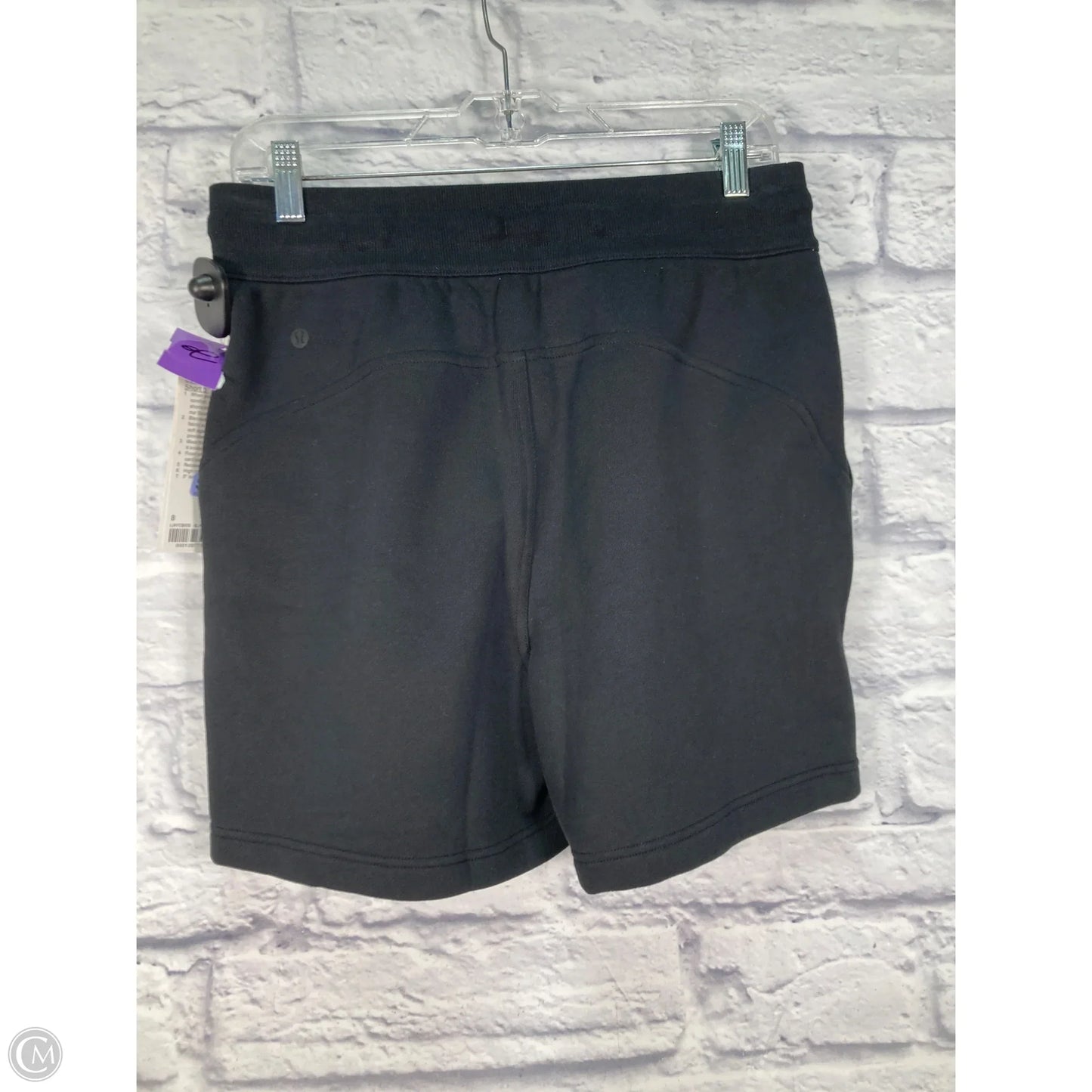 Athletic Shorts By Lululemon In Black, Size: 8