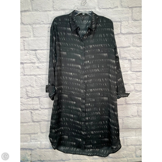 Dress Casual Midi By Eileen Fisher In Black, Size: Xs
