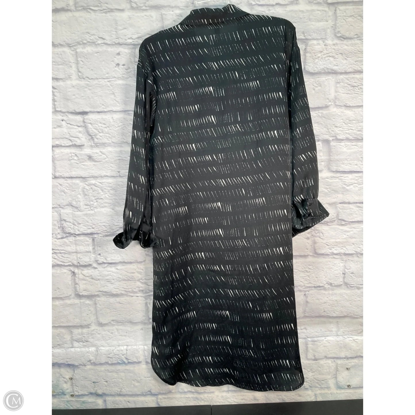 Dress Casual Midi By Eileen Fisher In Black, Size: Xs