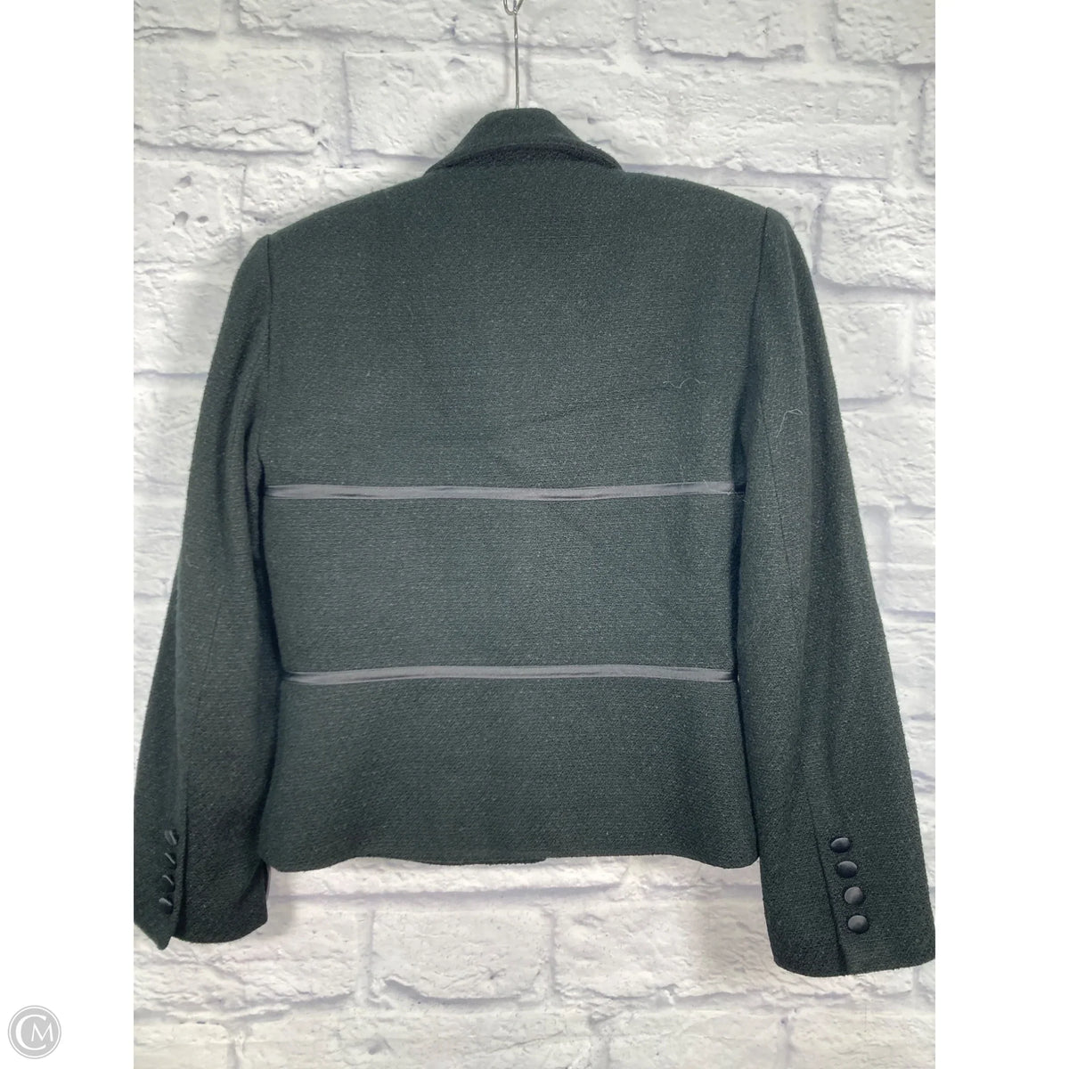 Jacket Designer By Neiman Marcus In Black, Size: S