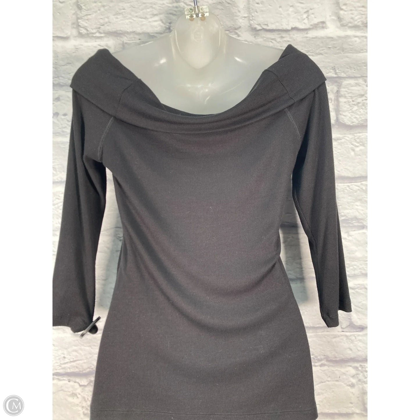 Top 3/4 Sleeve By Saturday/sunday In Black, Size: S