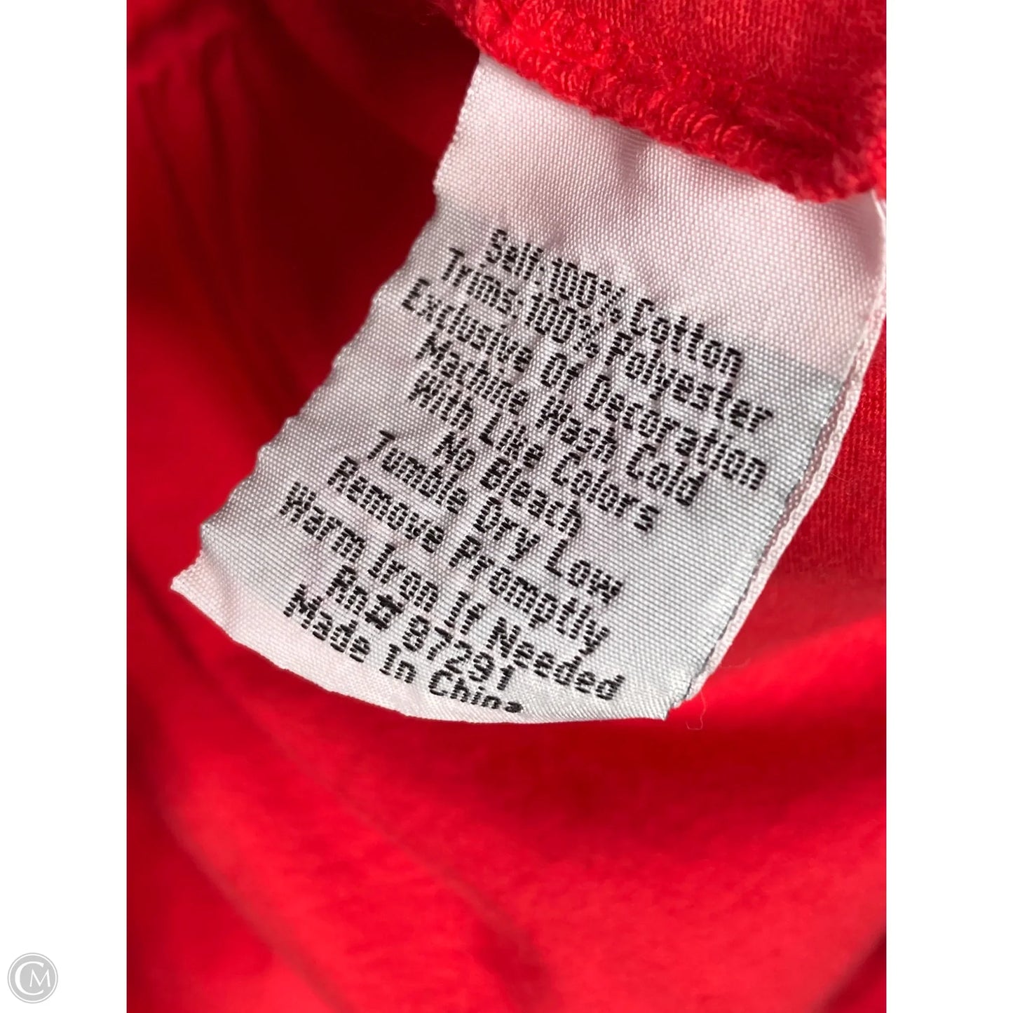 Dress Casual Short By Johnny Was In Red, Size: Xs
