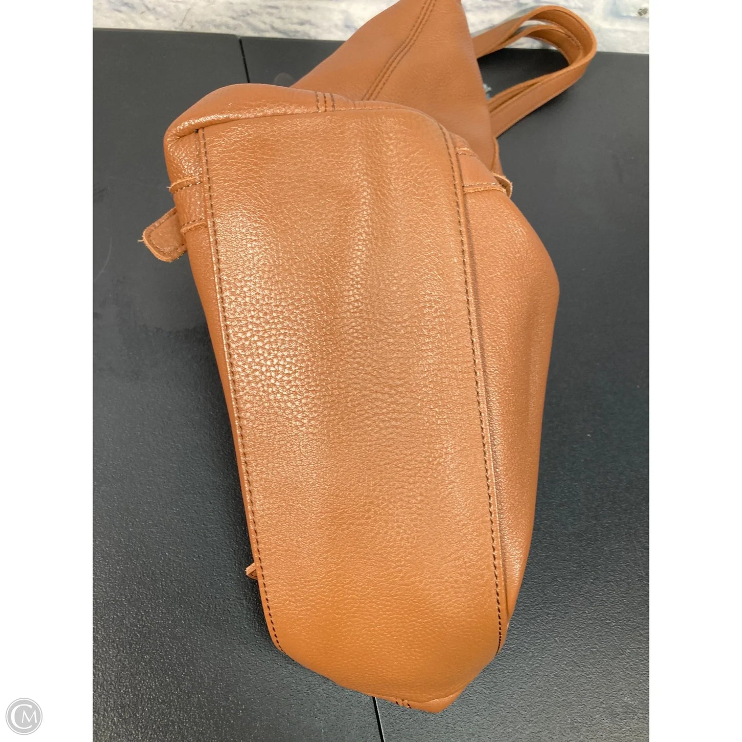 Handbag Leather By The Sak, Size: Large