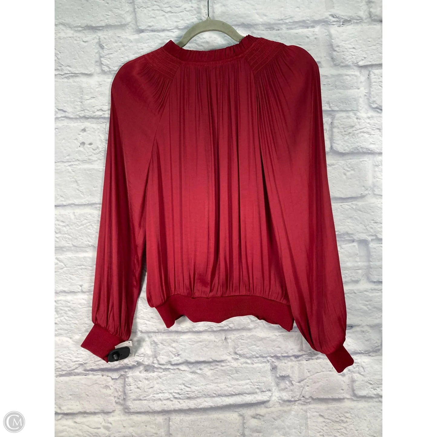 Top Long Sleeve By Current Air In Red, Size: Xs