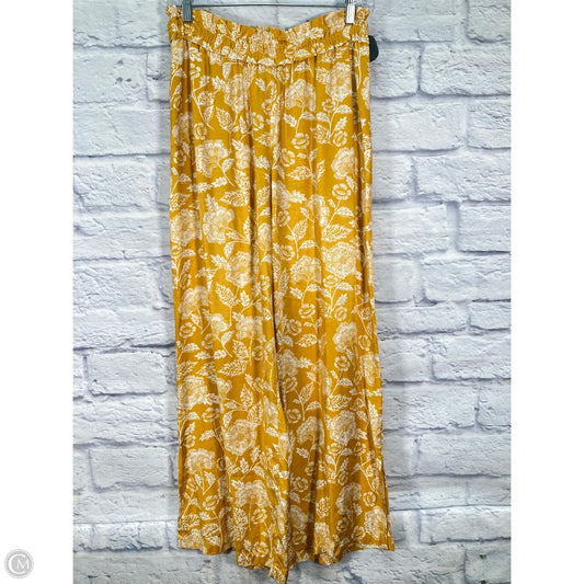 Pants Lounge By Anthropologie In Yellow, Size: S
