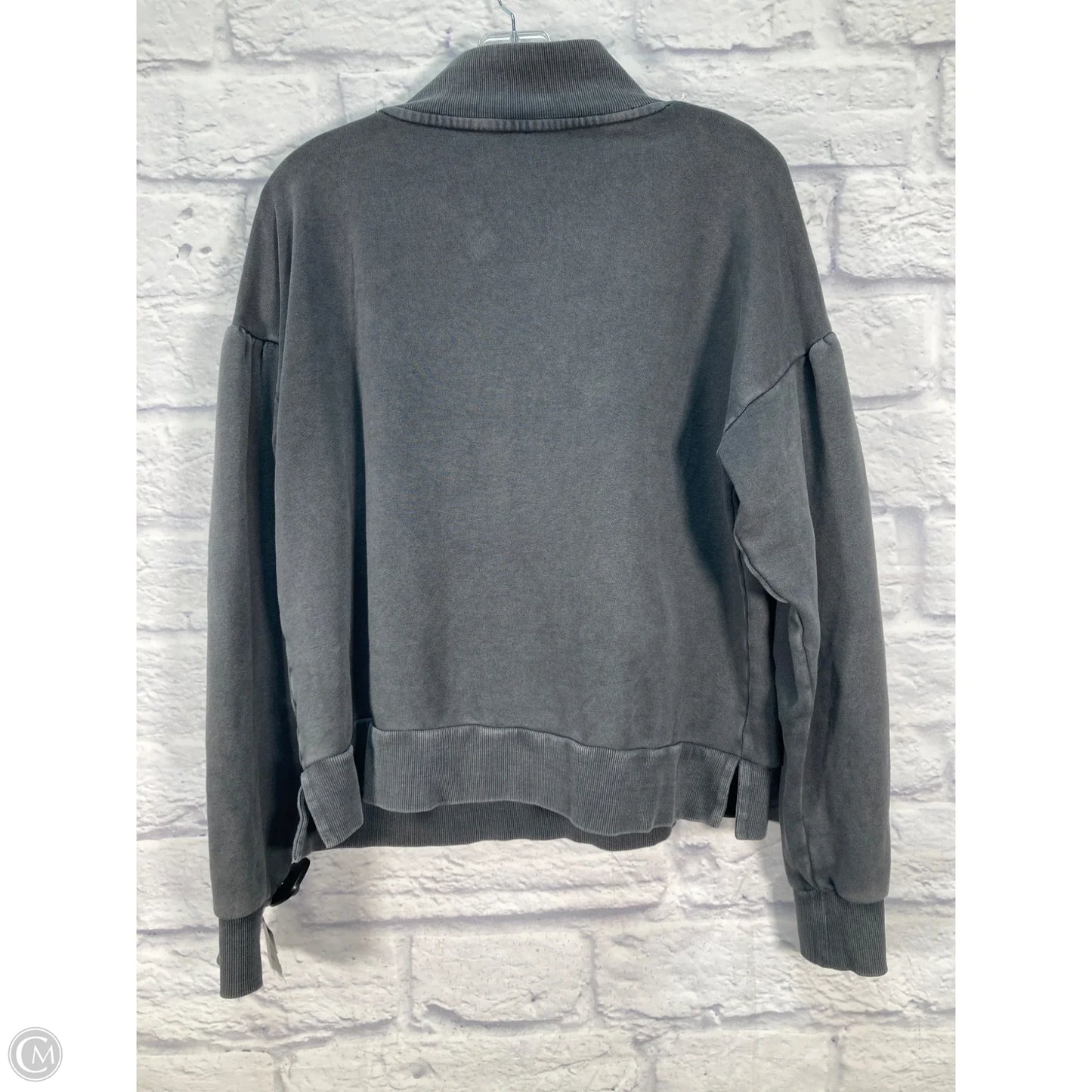Sweatshirt Collar By Daily Practice By Anthropologie In Grey, Size: M