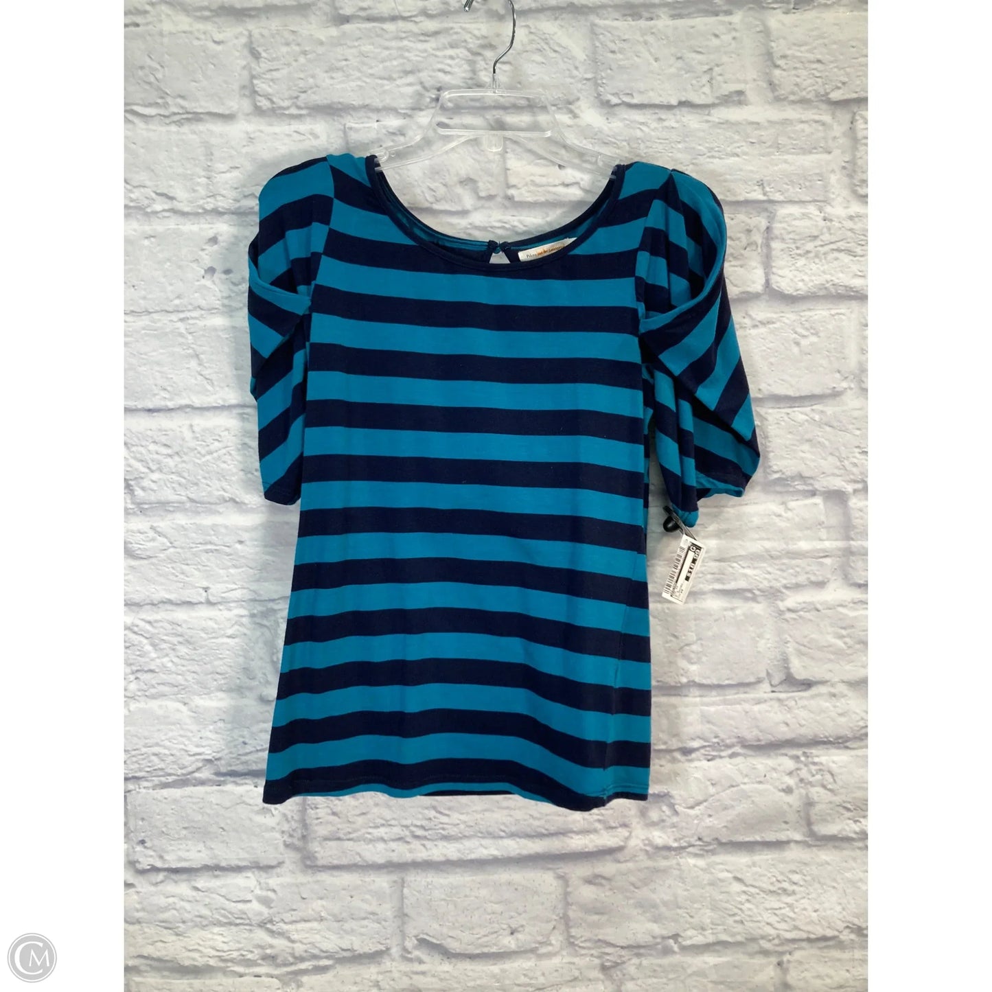 Top Short Sleeve By Pilcro In Blue, Size: Xs
