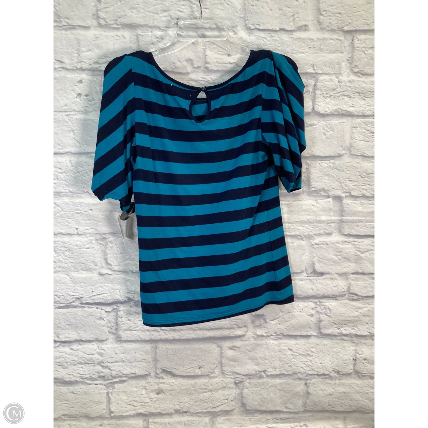 Top Short Sleeve By Pilcro In Blue, Size: Xs