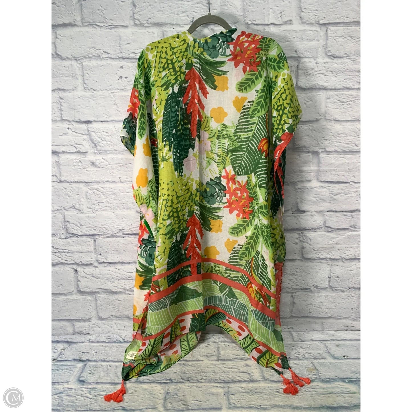 Kimono By Do Everything In Love In Green, Size: Osfm