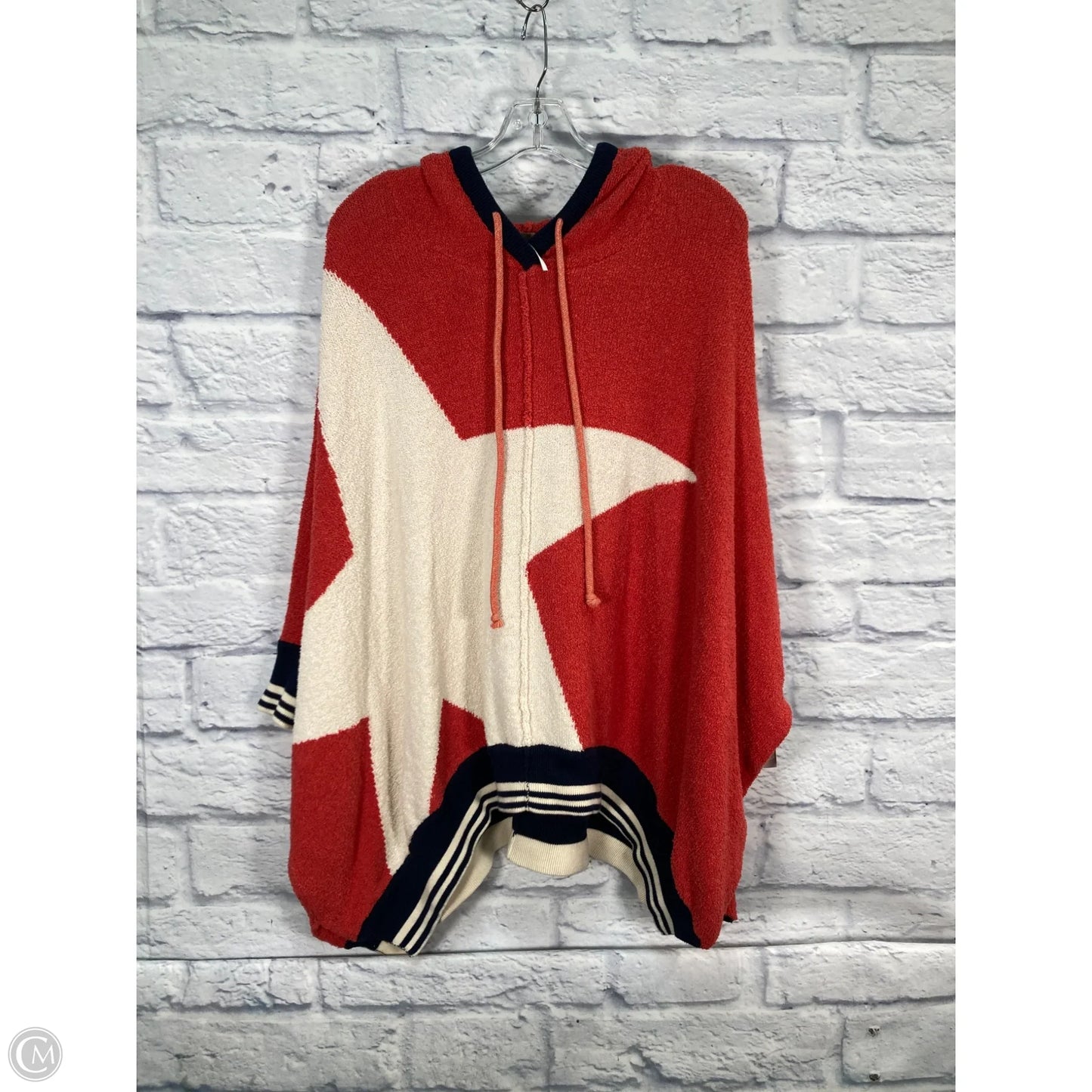 Sweatshirt Hoodie By Free People In Orange, Size: Xs