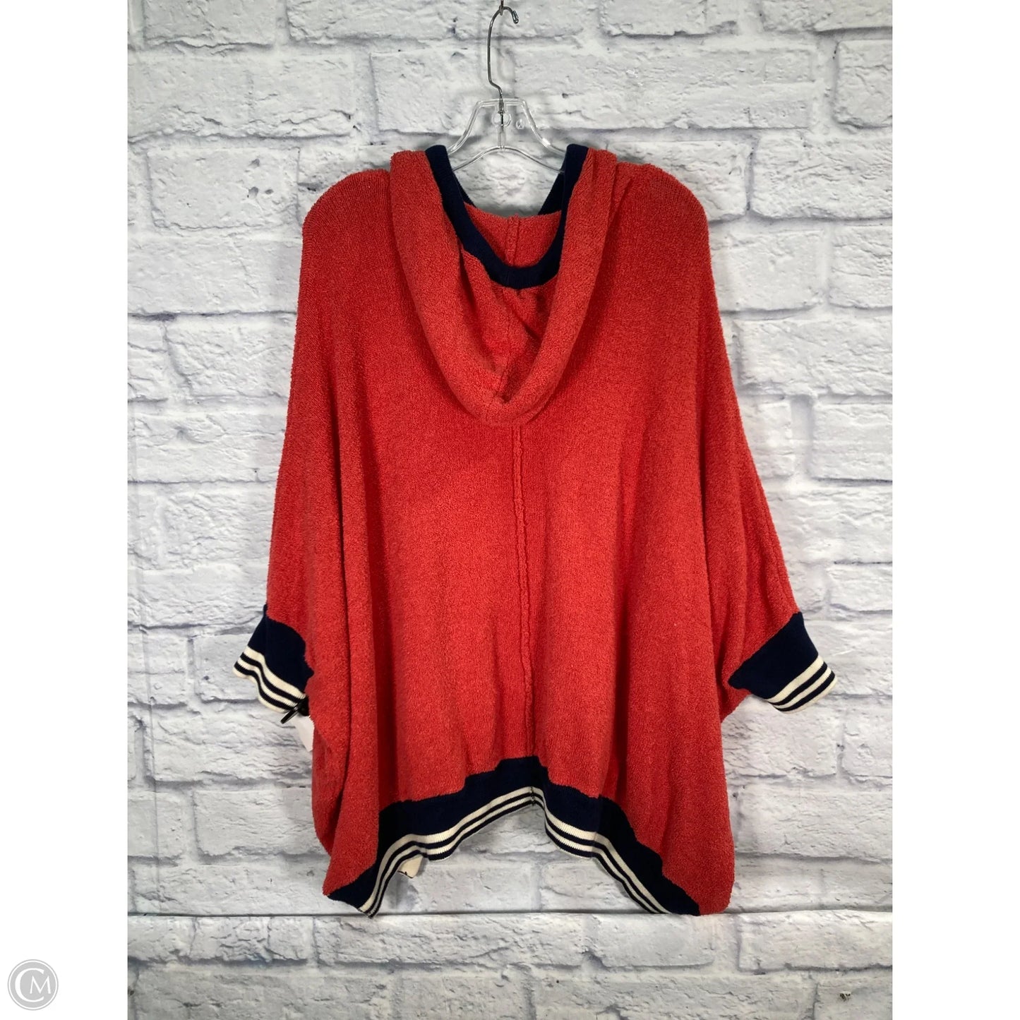Sweatshirt Hoodie By Free People In Orange, Size: Xs