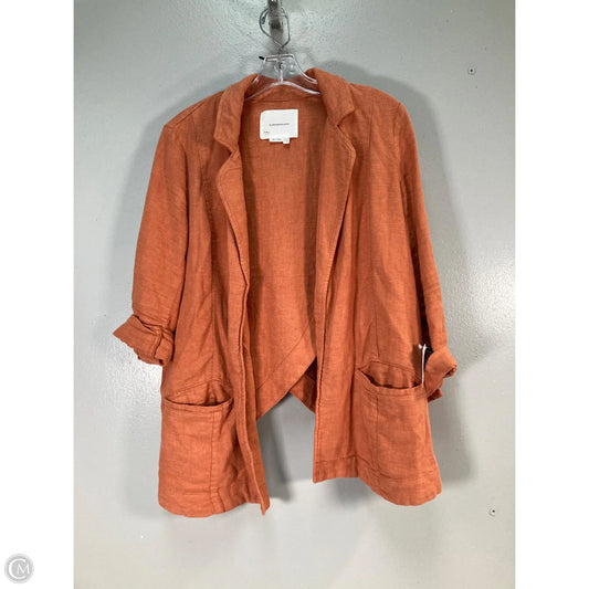 Blazer By Anthropologie In Orange, Size: M