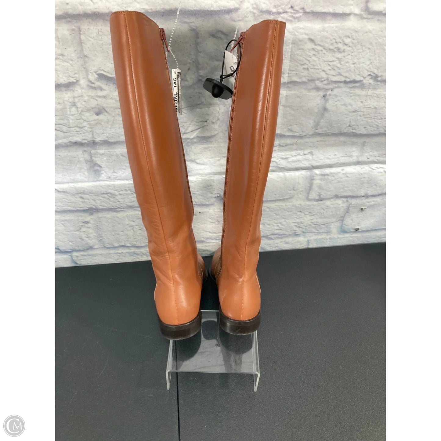 Boots Mid-calf Flats By J. Crew In Tan, Size: 7